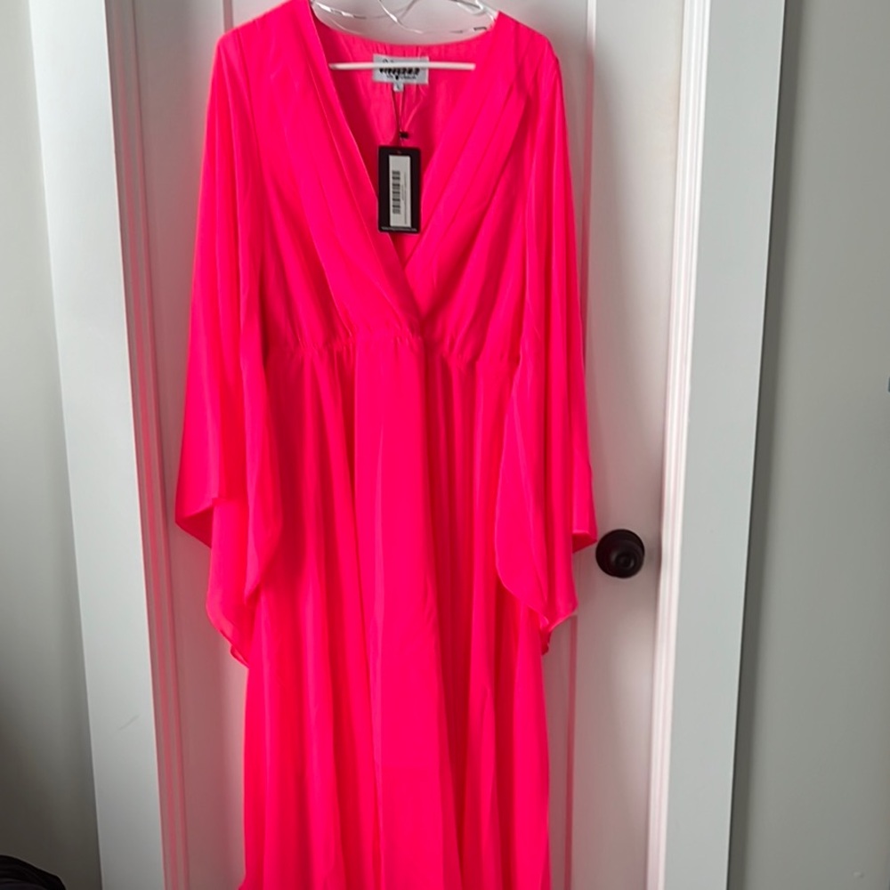 Meghan LA Vibrant Pink Dress